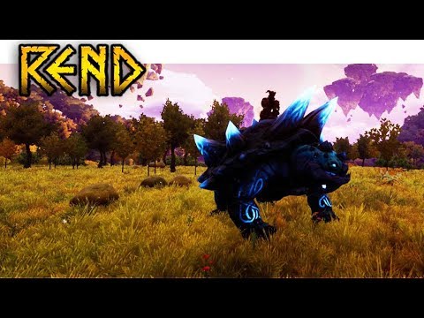 Checking Out New Pets Rockjaw, Icetalon & More - Rend Survival Gameplay Part 19 (Series Finale)