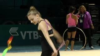 Чемпионат мира по художественной гимнастике: подиумные тренировки