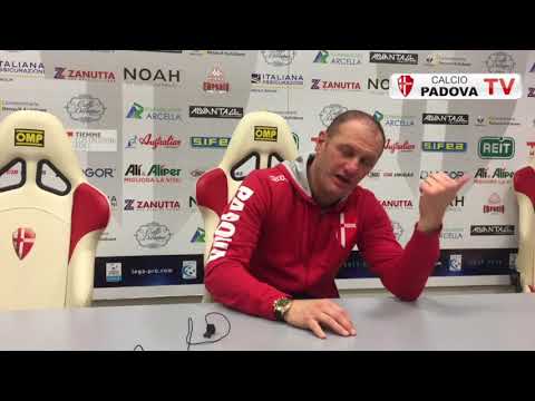 Sala Stampa Padova-Renate: interviste a Mister Bisoli, Guidone e Contessa