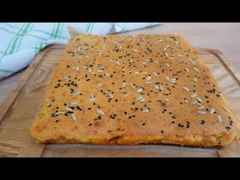 Simple Vegetable Pie / Mushroom Pie Recipe / Cook at home