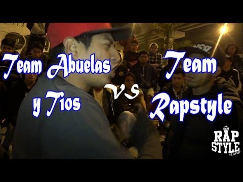 Team Abuelas y Tios vs Team Rapstyle - 1ra Liga Rapstyle Sjl 2vs1 (Fecha 08) 2017