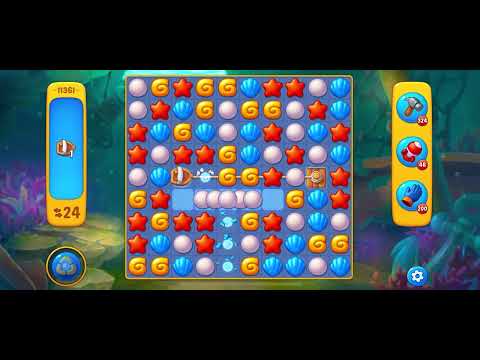 Fishdom level 11361 no boosters フィッシュダム ノーマル