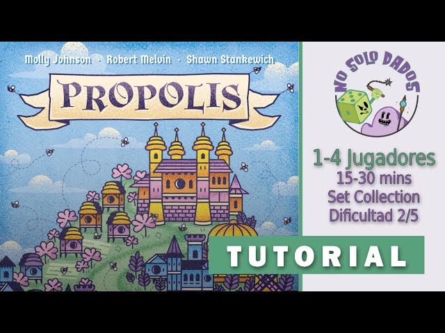 Vídeo relacionado con Alderac Ent. | Propolis | Worker Placement Engine Building con Abejas Medievales Cartas Dobles Y Modo Solitario | 1 A 4 Jugadores | 15 A 30 Minutos