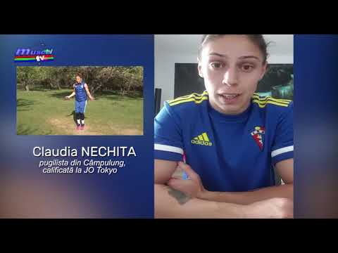 Jurnal MUSCEL TV 09.06.2021 Sport – box – Claudia Nechita despre calificarea la olimpiadă