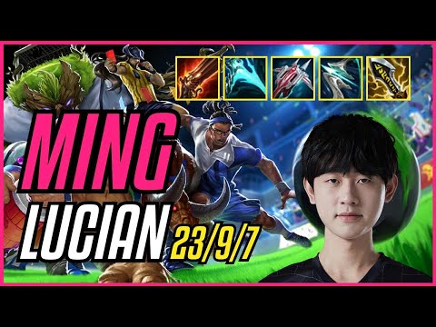 MING - LUCIAN vs SYLAS MID - EUW DIAMOND - PATCH 11.9