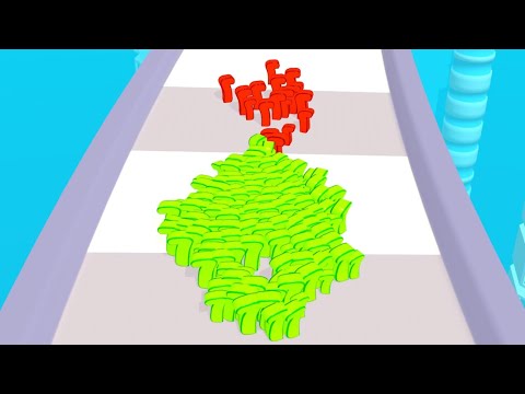 Digit Run 3D - All Levels Gameplay Android, iOS