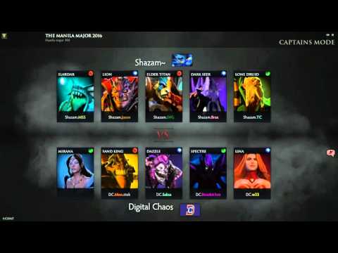 Digital Chaos vs Shazam Game 2 - Blitz, Cap, EGM, Arteezy