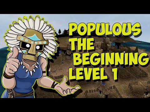 Lets play populous the beginning Level 1