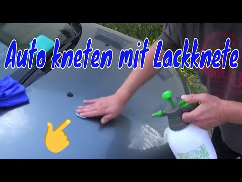 Autolack kneten KFZ Aufbereitung Autolack Pflege