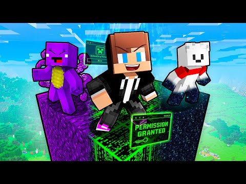 JJ and Mikey Became STRANGE FAMILY in Minecraft - Maizen