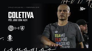 COLETIVA PÓS-JOGO COM ALEX DE SOUZA | ATHLETIC X AMÉRICA