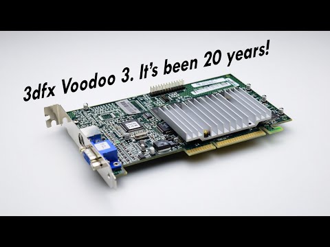 3dfx Voodoo 3 is now 20 years old!