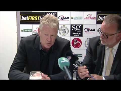 Persbabbel Peter Maes na Lokeren - Zulte-Waregem