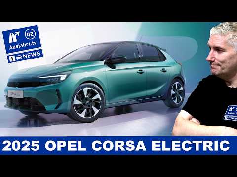 2025 Opel Corsa Electric: longer range – lower fuel consumption – same price! | AusfahrtTV News