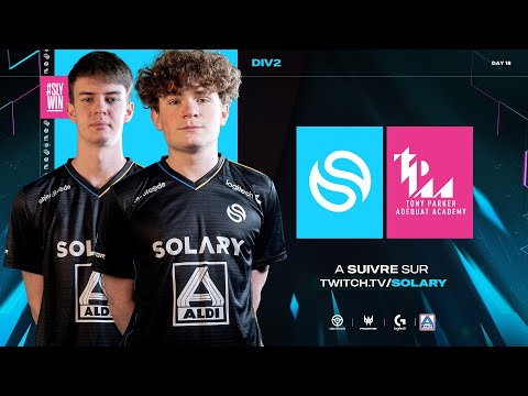 SOLARY ACADEMY VS TONY PARKER ADEQUAT ACADEMY - DIV2 2021 SPRING SPLIT - DAY 18