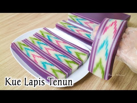 Soft, chewy, and beautiful. Woven layers are surprisingly easy to make.