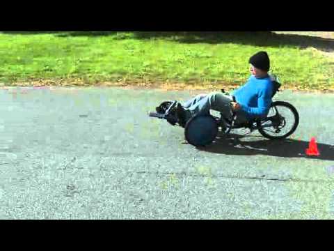 Larry's Tilting Tadpole Recubmbent Tricycles - Steering
