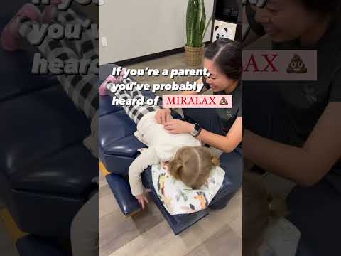 Miralax and constipation 💩 #constipation #poopstruggles #miralax #pediatricchiropractic