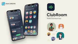 Clubhouse Audio Chat Android App Template + iOS App Template | FLUTTER 2 | ClubRoom