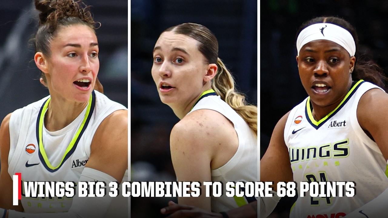 Dallas’ Big 3 DELIVERS 😤 Highlights from Bueckers, Ogunbowale & Shepard | WNBA on ESPN