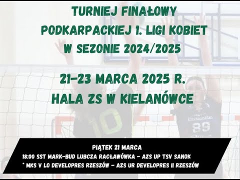 MKS V LO Developres Rzeszów - AZS UR Developres II Rzeszów - Turniej Finałowy mecz 2 / 1 dzień