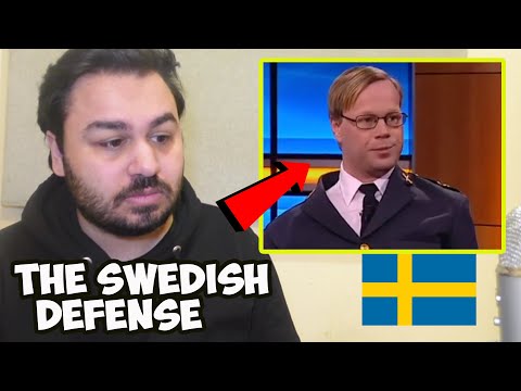 British Reaction To Johan Glans - The Swedish "Defense" (Swedish Satire)