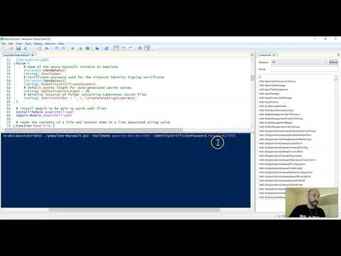 Automatically populate Azure Key Vault with K8s secrets
