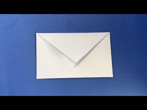 Origami envelope | How to make a paper envelope