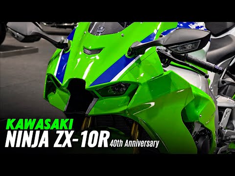 Descubre la Kawasaki Ninja Edición Especial del 40 Aniversario que