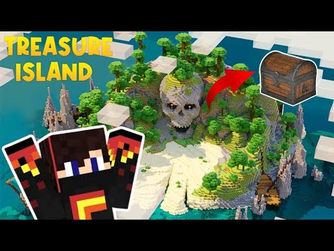 EXCLUSIVE! NotCheeku finds Treasure Island in Minecraft!