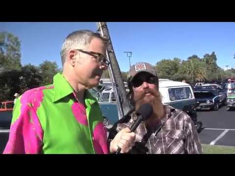 Tiki Oasis 2014 - Charles Phoenix at the Car Show!