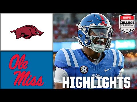 Arkansas Razorbacks vs. Ole Miss Rebels | Full Game Highlights | ESPN College Football