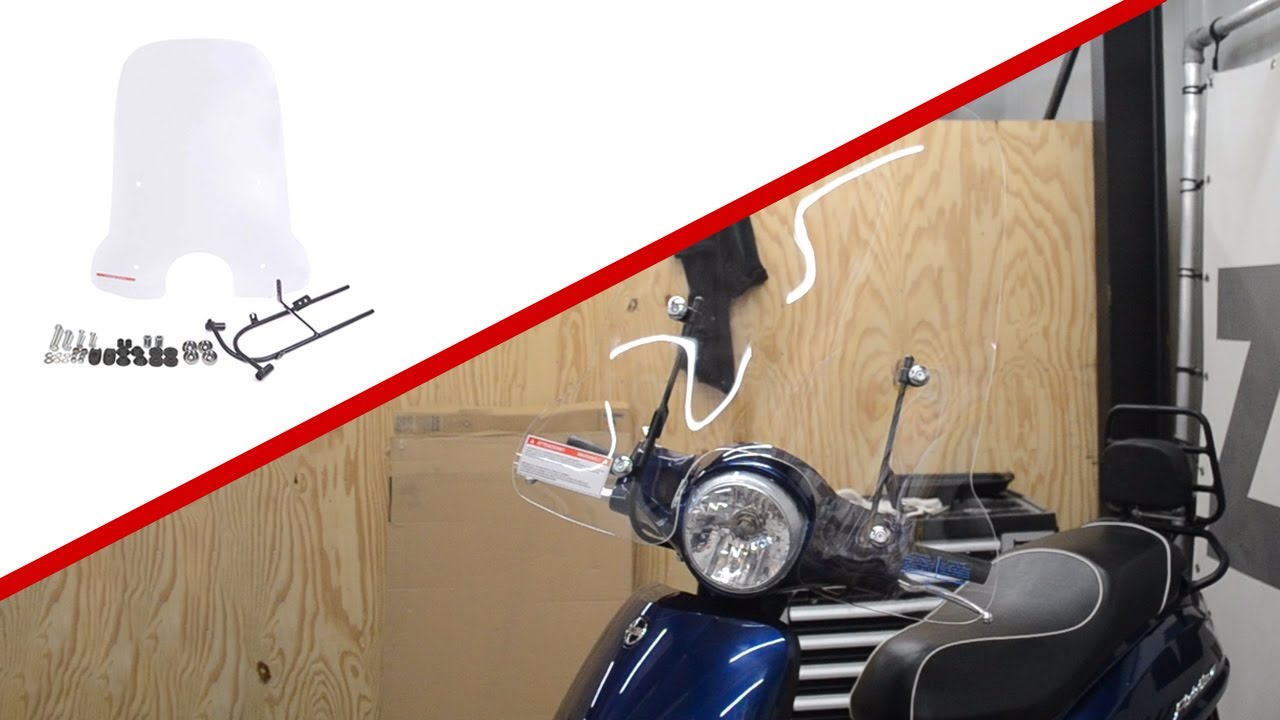 Windscherm B kwaliteit monteren | Sym Fiddle ||