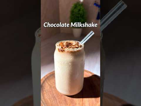 Viral Chocolate Milkshake Recipe #chocolate #recipe  #shorts
