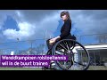 Rolstoeltennisster Jinte (17) in actie voor gravelbaan en lotgenoten