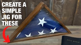 How to Build a Memorial Flag Display Case (with a Simple DIY Jig)