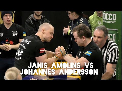 JANIS AMOLINS VS JOHANNES ANDERSSON ][ ARM BATTLE OF SWEDEN 2018
