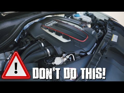 *WARNING* NEVER DO THIS ON YOUR AUDI S6/S7 4.0T!