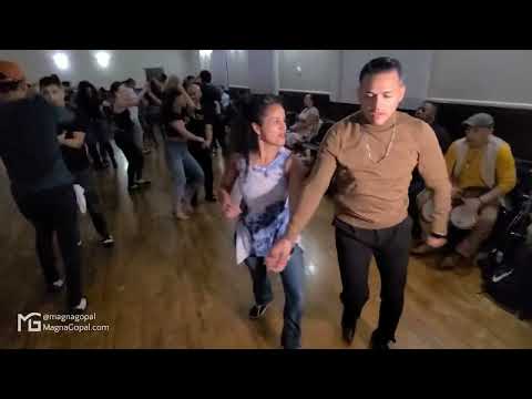 Magna Gopal & Adolfo Indacochea Salsa Dancing @ Picante Social, NJ 2021