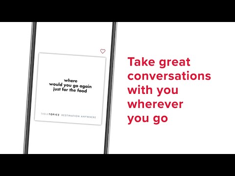 TableTopics: The App Video