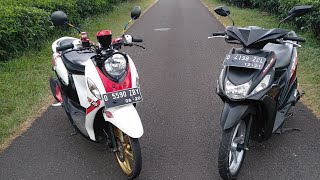 Download lagu Modifikasi motor Fino&Mio Z babylook standar mp3