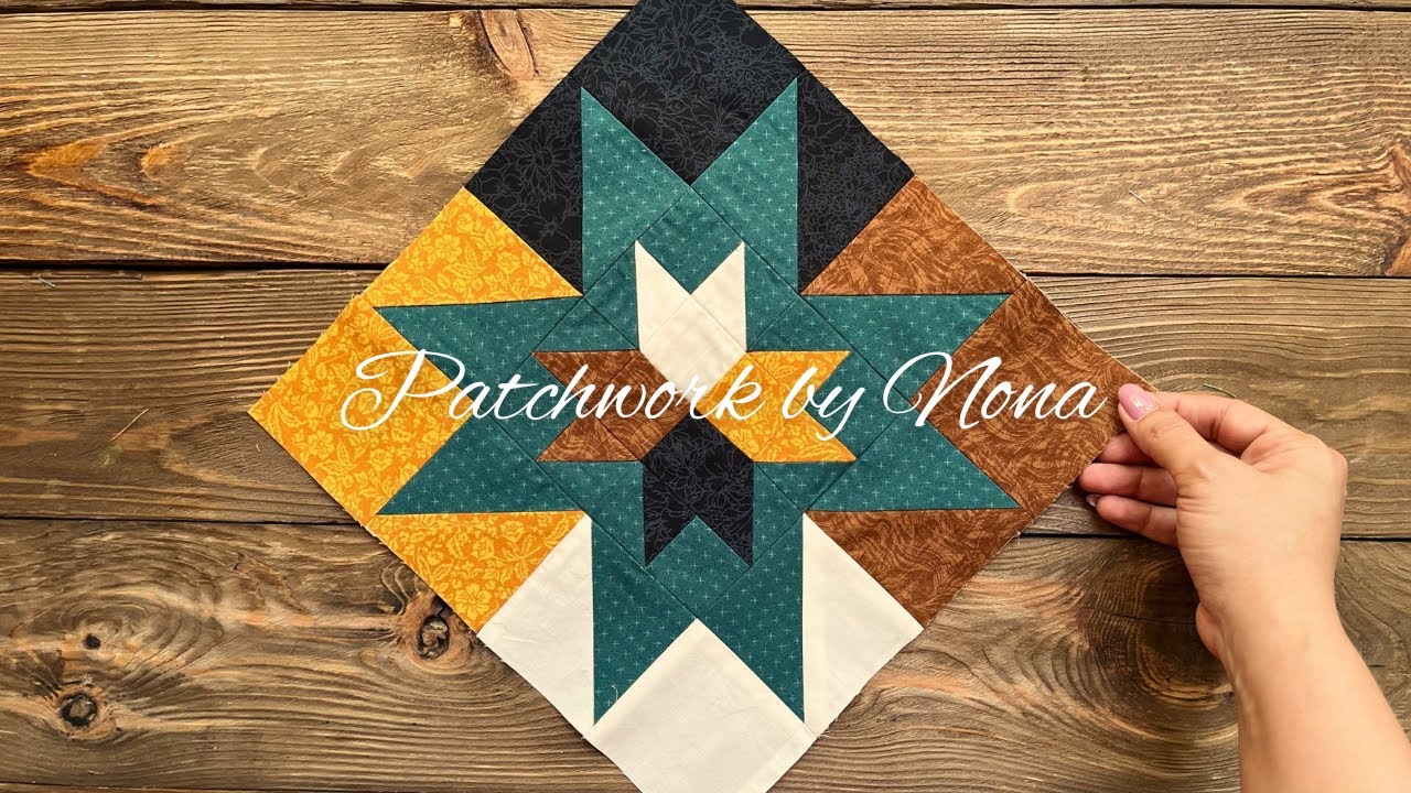 Beautiful Patchwork Star Block – Step-by-Step Quilting Guide