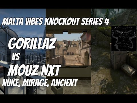 GORILLAZ vs MOUZ NXT Highlights /  at Malta Vibes Knockout Series 4