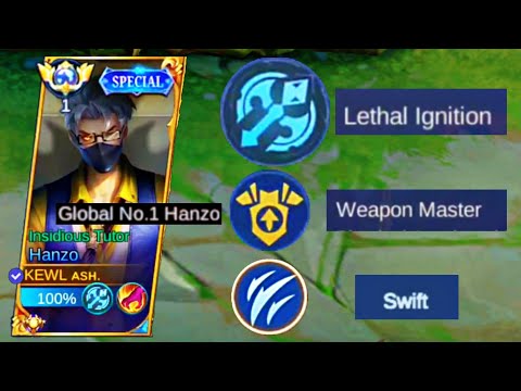 WTF!!😱 100% ONESHOT HANZO BUILD IS FINALLY HERE! NEW EMBLEM SYSTEM UPDATE ( hanzo best build 2023)