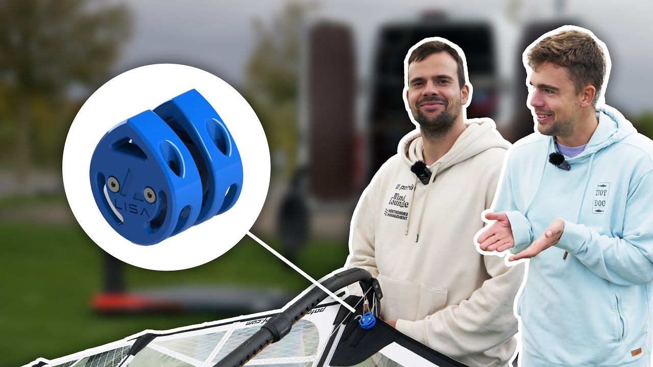 LISA Pulleys: Sail Trimming Made Easy! Explained by Mario & Michele