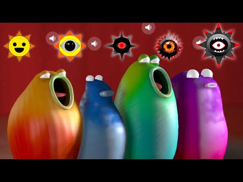 10 Phases of Sprunki but with Blob Opera