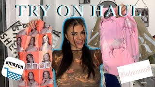 HUGE COLLECTIVE TRY ON HAUL 30+ ITEMS | PLT SHEIN BOOHOO ZARA AMAZON & MORE