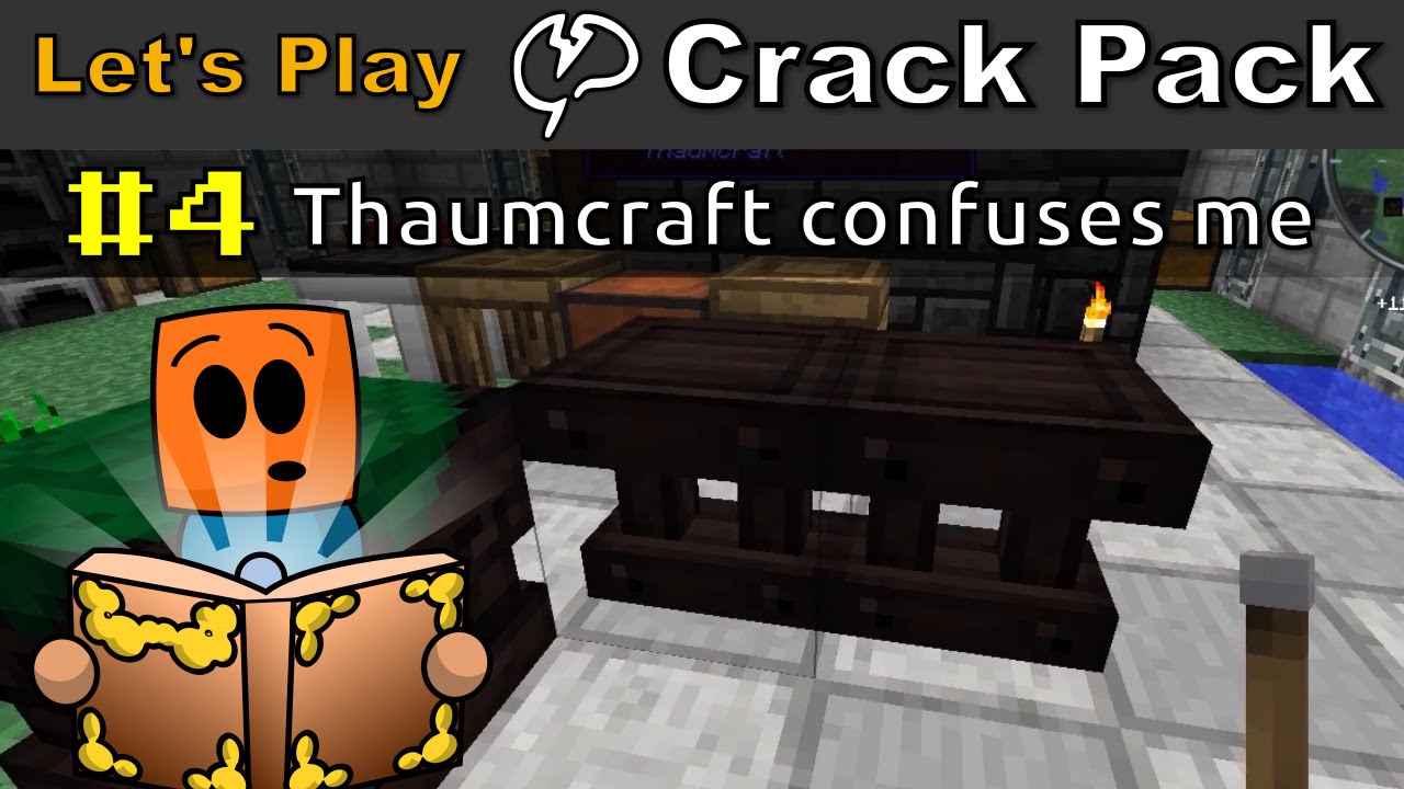 Minecraft - CrackPack #4 | Thaumcraft confuses me