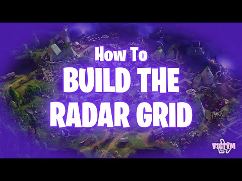 How To Build The Radar Grid (Fortnite Save The World tutorial)