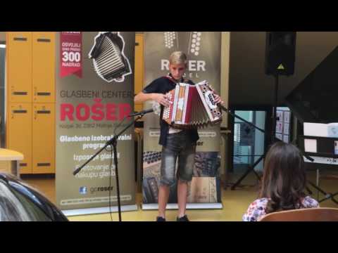 GLASBENI CENTER ROŠER - Učenec Aleks Videčnik (Veselo v Kamnik)
